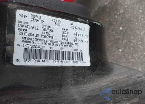 1997 Jeep Grand Cherokee Limited z USA, uszkodzony, nr VIN 1J4GZ78Y1VC573433